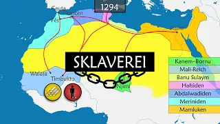 Sklaverei - Zusammenfassung auf einer Karte