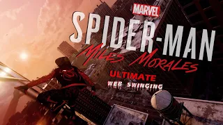 Breaking The Habit | ULTIMATE Smooth Stylish Web Swinging to Music Spider-Man: Miles Morales