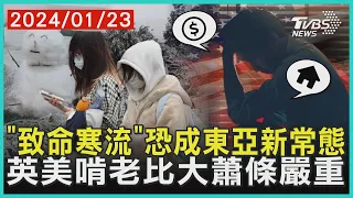 「致命寒流」恐成東亞新常態   英美啃老比大蕭條嚴重 | 十點不一樣 20240123 @TVBSNEWS01