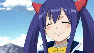 Fairy tail final season  -  Wendy cute emotional expression