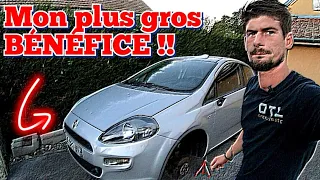 MILLIONNAIRE dans 800 ventes à ce rythme! Achat/revente Fiat Punto.