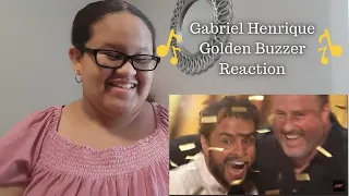 Gabriel Henrique Golden Buzzer Audition AGT Reaction!