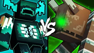 Warden vs. Ravager - Minecraft