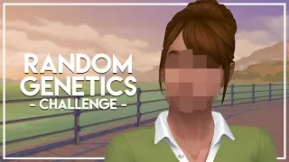 RANDOM GENETICS CHALLENGE (MESS) // The Sims 4: Create A Sim