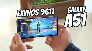 Jugando con Samsung Galaxy A51 | Exynos 9611 | Prueba de rendimiento