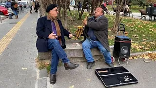 Actor Andy Garcia gets Godfather-themed surprise from Bulgarian busker