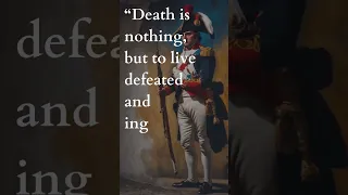 Napoleon on Death