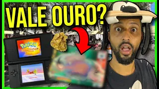 JOGO RARO NINTENDO NA FEIRA DO ROLO | CAÇADA GAMER