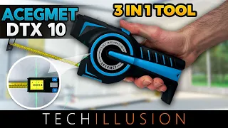 🔥WHAT IS THAT?!🧐 The ULTIMATE 3 in 1 Measuring device!😱 Acegmet DTX10 Distance Meter Review & Test