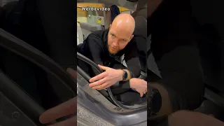 Nach Unfall mit Tesla! Einfach mal dran ziehen!