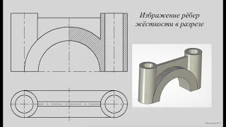 Инженерная графика. Виды разрезы сечения