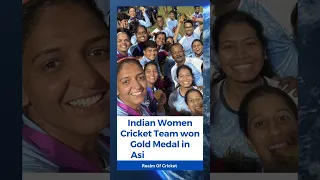 Indian Women Cricket Team won Gold Medal in Asian Games