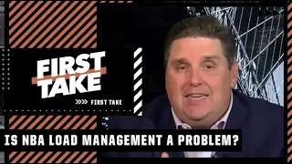 Brian Windhorst explains why load management is a problem for the NBA | First Take