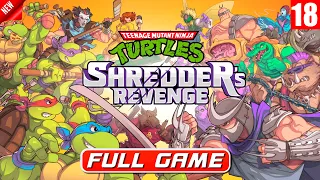 Teenage Mutant Ninja Turtles: Shredder's Revenge - Full Game. Полное Прохождение игры