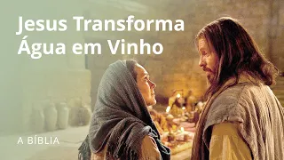 Jesus Transforma Água em Vinho