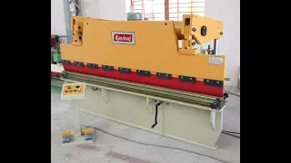 Mini Hydraulic Press Brake 2540X2mm MS Bending (Rear Cylinder With Electrical Panel Board)