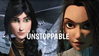 Multifemale || Unstoppable [Animated]