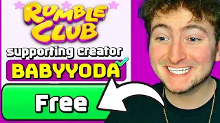 *NEW* CREATOR CODES in Rumble Club Shop!