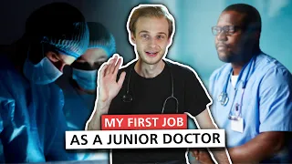 My First Job As A Junior Doctor! UK Medical Graduate