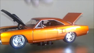 Jada Plymouth Road Runner Fast and Furious 7 Dominic Toretto 1:24 Scale Model