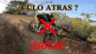 COMO BAJAR TRIALERAS MTB CON SEGURIDAD 😏 TECNICA MTB EN BAJADAS 💥 #mtb #enduro #tecnicamtb