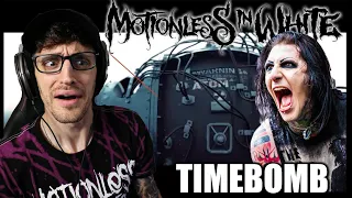 This Was Stupid BRUTAL!! | MOTIONLESS IN WHITE - "Timebomb" | (REACTION!!)