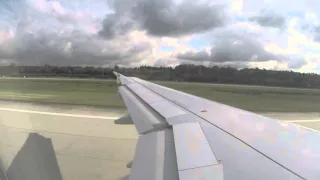 Gulf Air  - Airbus 320 - Bumpy Takeoff in Frankfurt