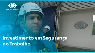 Especialista dá dicas para trabalho e salvamento em altura após acidente em fábrica de Manaus