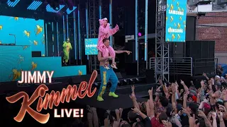 Die Antwoord - Banana Brain on Jimmy Kimmel Live [Sept. 19, 2016] [Full DL Link in Description]