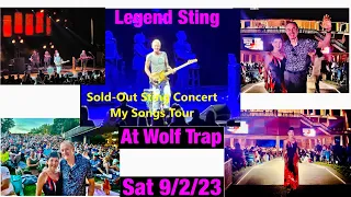 9/2/23: Legend Sting Live at Wolf Trap - My Songs Tour