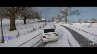 Forza Horizon 4 - BMW M5 E60 | Drift and Tunnel ;)  (winter)