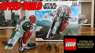 Boba Fett's Starship Speed Build | LEGO Set 75312 #lego #starwars #speedbuild #bobafett