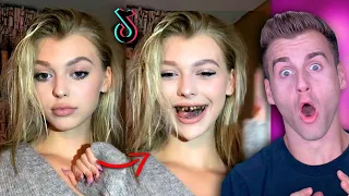 Look REALLY HOT Until I Smile TIK TOK Challenge! (CRAZY)