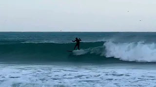 Porthmeor surfers.