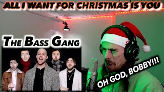 The Bass Gang - All I Want For Christmas Is You FIRST REACTION! (DAMN, BOBBY!!!)