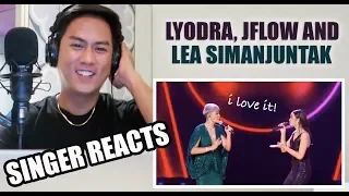 VOCALIST REACTS to LYODRA X LEA SIMANJUNTAK X JFLOW - Indonesian Idol 2020