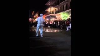 Street performer New Orleans 2014