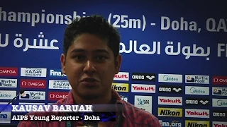AIPS/FINA Young Reporters in Doha: young Qatari ready to the big world of swimming