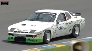 Porsche 924 Carrera GTR Straight 4 Sounds & Flames ! Le Mans Classic 2022