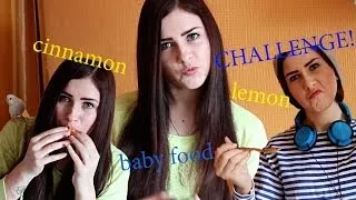 Cinnamon, Baby Food & Lemon Challenge | Вызов Принят! Корица, Детское питание и Лимон