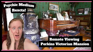 Remote Viewing a HAUNTED VICTORIAN MANSION | PSYCHIC Medium Reacts to Garrett Watts