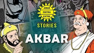 Akbar The Great Animated | Mughal Emperor - History Of India - Amar Chitra Katha Stories