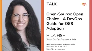 Hila Fish – Open-Source: Open Choice - A DevOps Guide for OSS Adoption