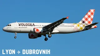 🇫🇷 Lyon ✈︎ Dubrovnik 🇭🇷 Volotea Airbus A320 [FLIGHT REPORT]