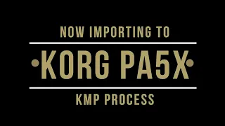 Korg Pa Manager Exporting wave  from drumsaple and create sample as a KMP file/KorgPa5X/KMP/EXPORT