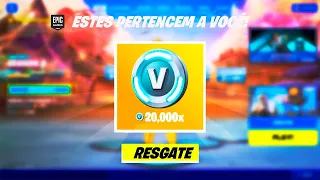 Como GanhaR  V BUCKS  GRATIS SEM GASTAR DINHEIRO! Fortnite