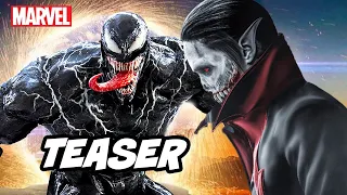 Venom Morbius Teaser Breakdown - Marvel Spider-Man and Deleted Scenes