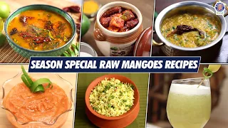 Season Special: Raw Mango Recipes | 6 Raw Mango Recipes To Try At Home  | Quick & Easy Recipes