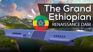 The Grand Ethiopian Renaissance Dam - GERD - Visualization Project #itsmydam