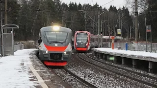 Day on the railway Moscow - Riga. Station new Jerusalem and the surrounding area. Part 2.